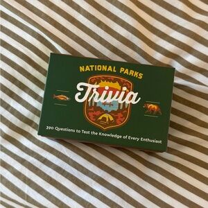 National Parks Trivia Card Game - Green Box
